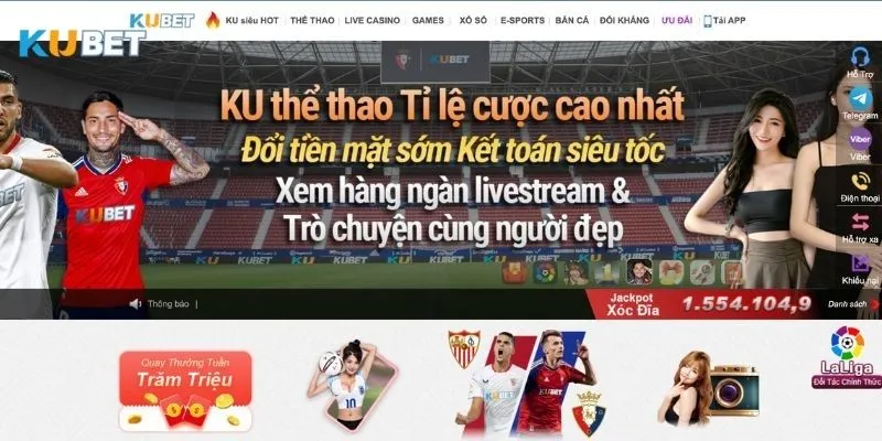 Tìm hiểu về sảnh Jz Thể Thao tại Kubet