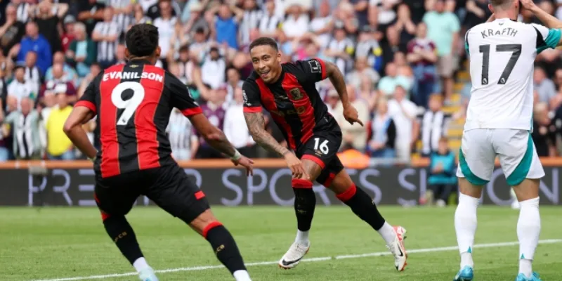 Hiệu suất thi đấu hiện tại của Newcastle vs Bournemouth